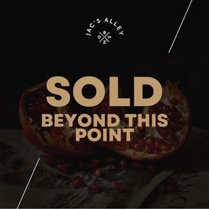 SOLD BEYOND THIS POINT & SHOP DETAILS